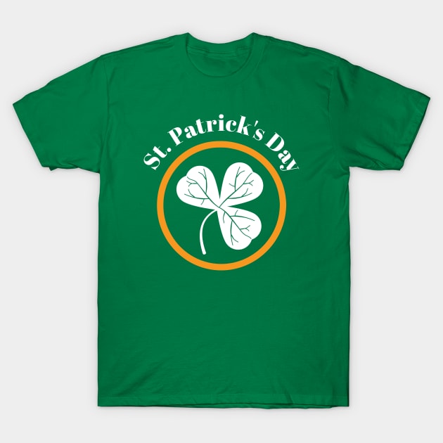 St Patrick's Day Shamrock T-Shirt by dkdesigns27